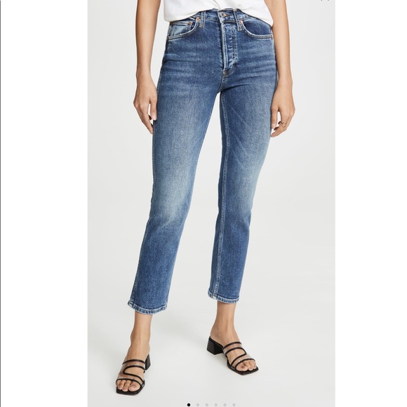Re/Done Originals 50’s Cigarette Jeans sz 24 - Picture 2 of 16